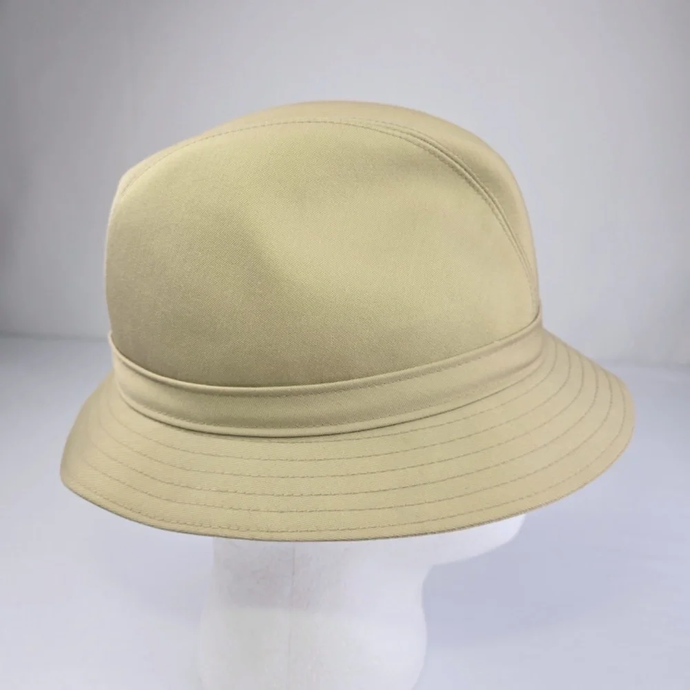 Vintage Original Burberrys of London Nova Check Bucket Rain Hat 7 1/4
